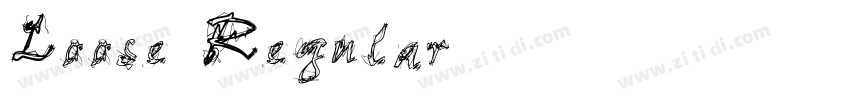 Loose Regular字体转换